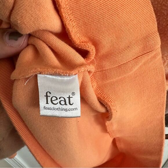 FEAT BlanketBlend Hoodie Peach Women’s Size Small - Picture 5 of 9